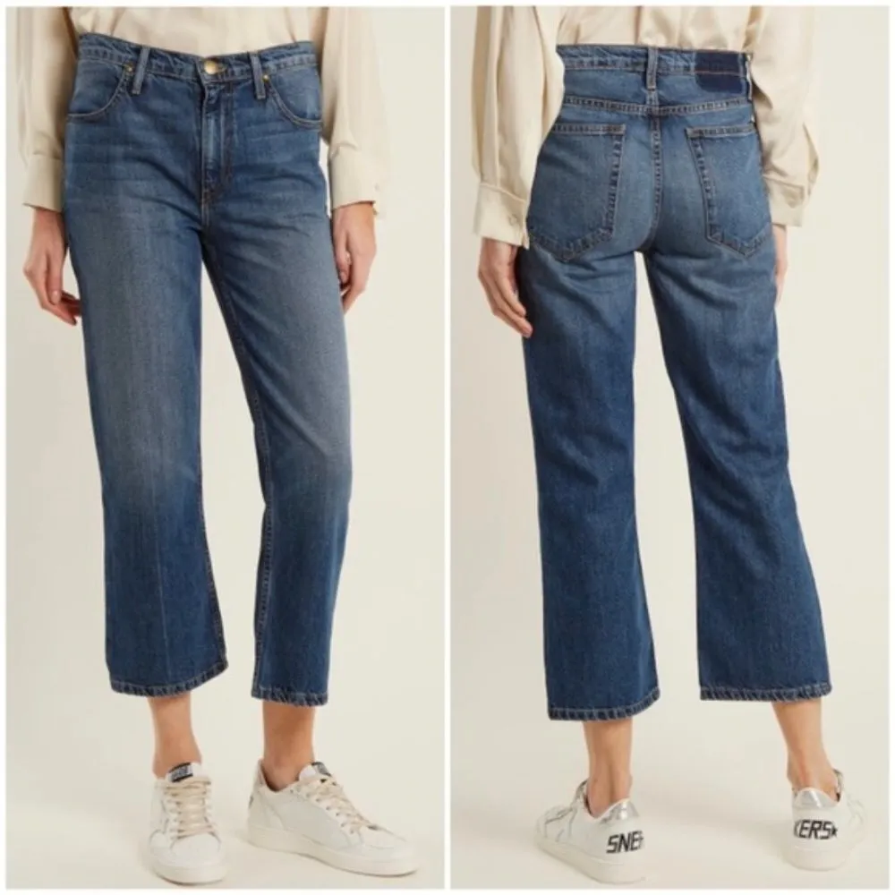 💕THE GREAT💕 The Relaxed Nerd Crop Flare Jeans 30 - Image 5