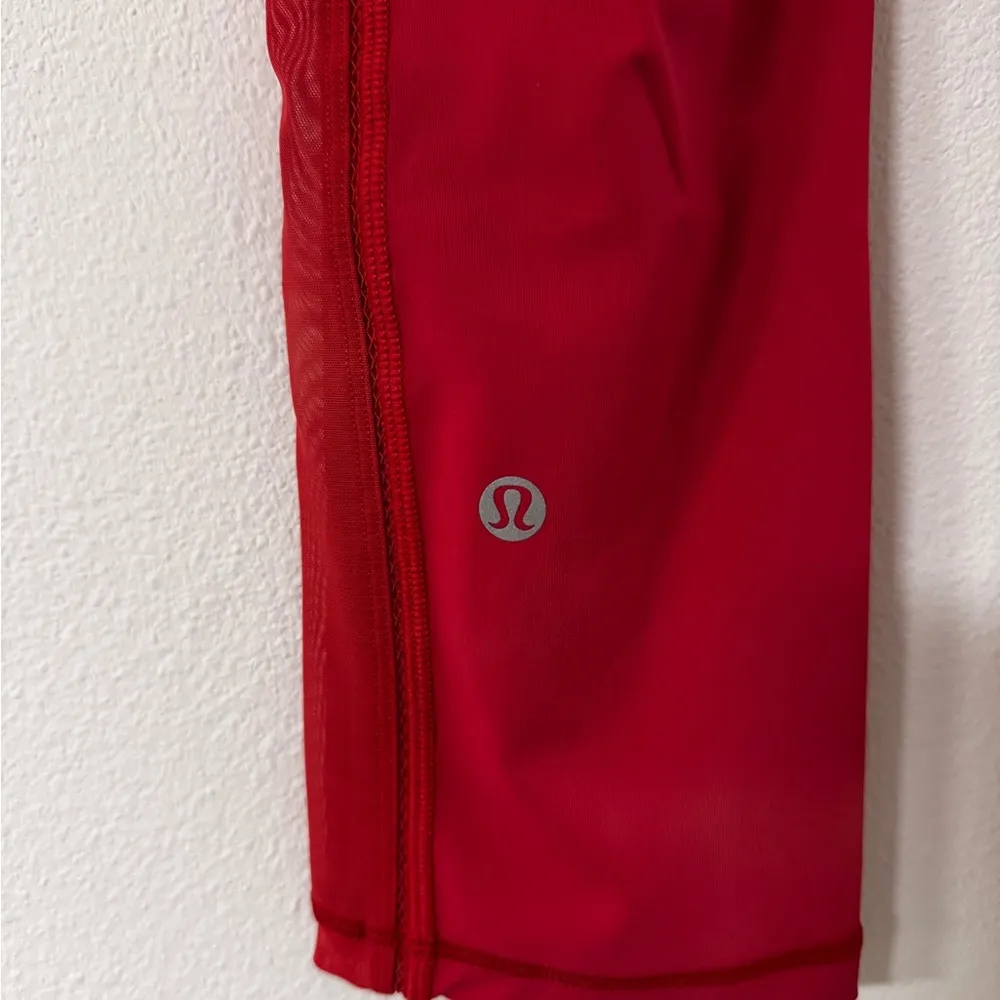 Lululemon Speed Up Crop *High Mesh 21” 4 Aries - Image 5