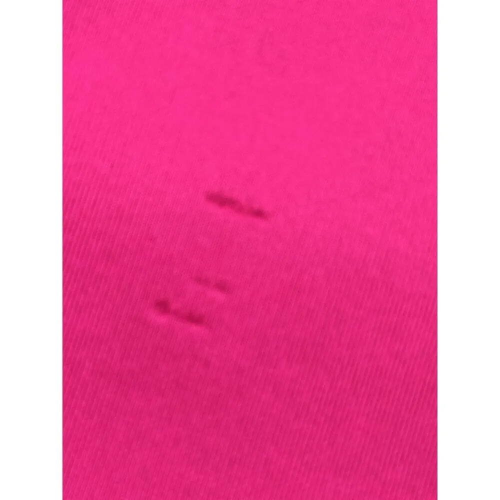 Monteau Pink Peplum Top Women's Large Polyester & Spandex Barbie Legally Blonde - Image 6