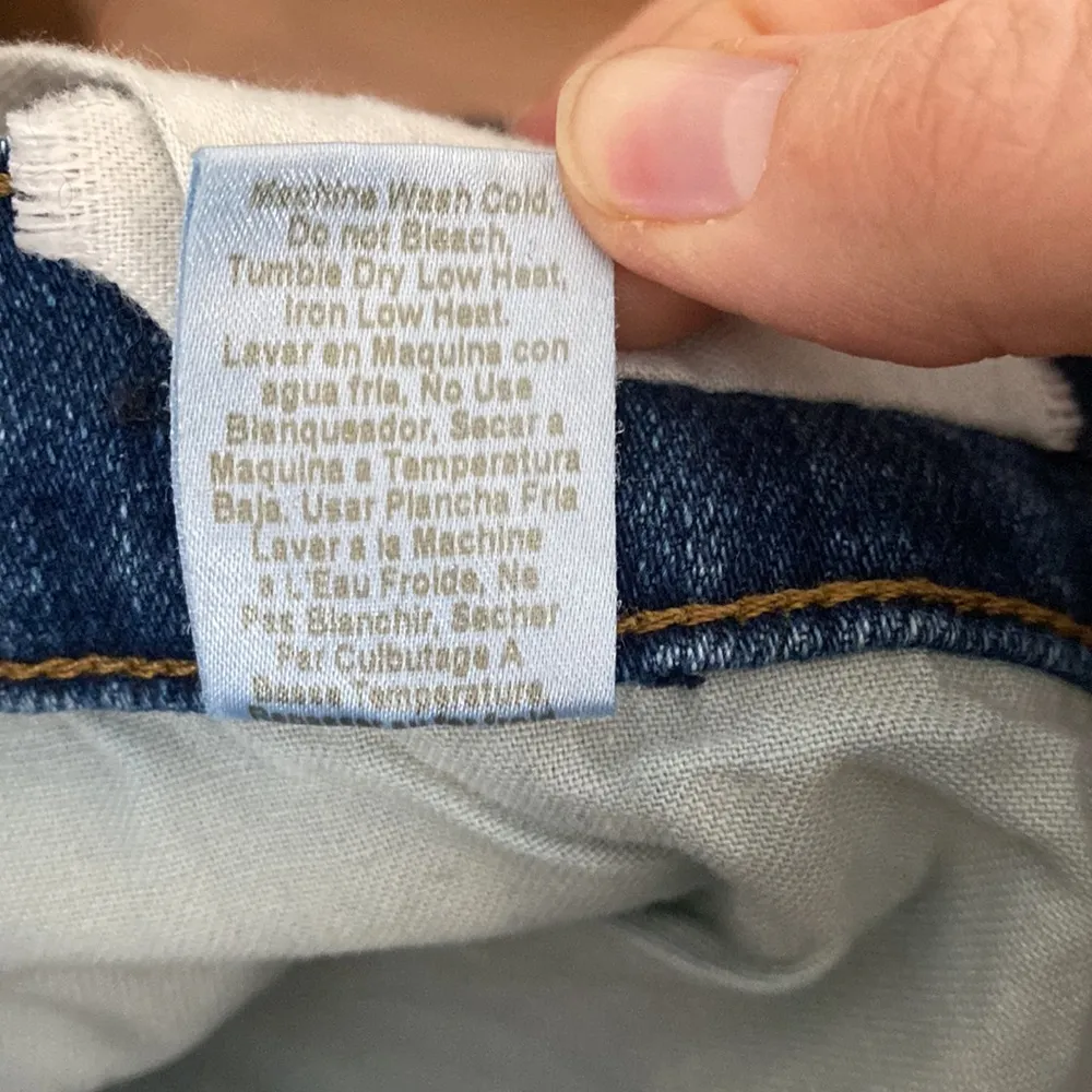 Current Elliott the stiletto windmill destroy slim jeans busted knee size 25 - Image 16