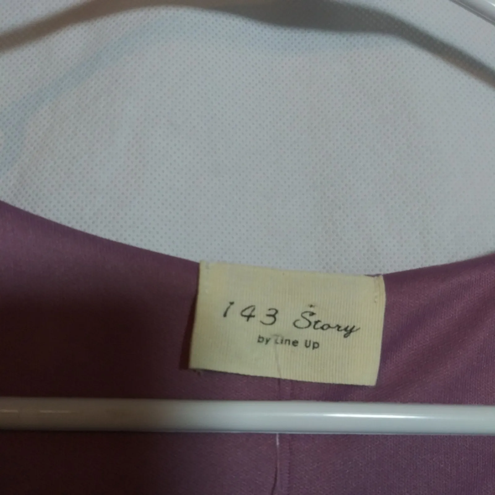 143 Story By Line Up Blush Pink Floral Mini Dress V Neck Flare Sleeve Size Small - Image 4