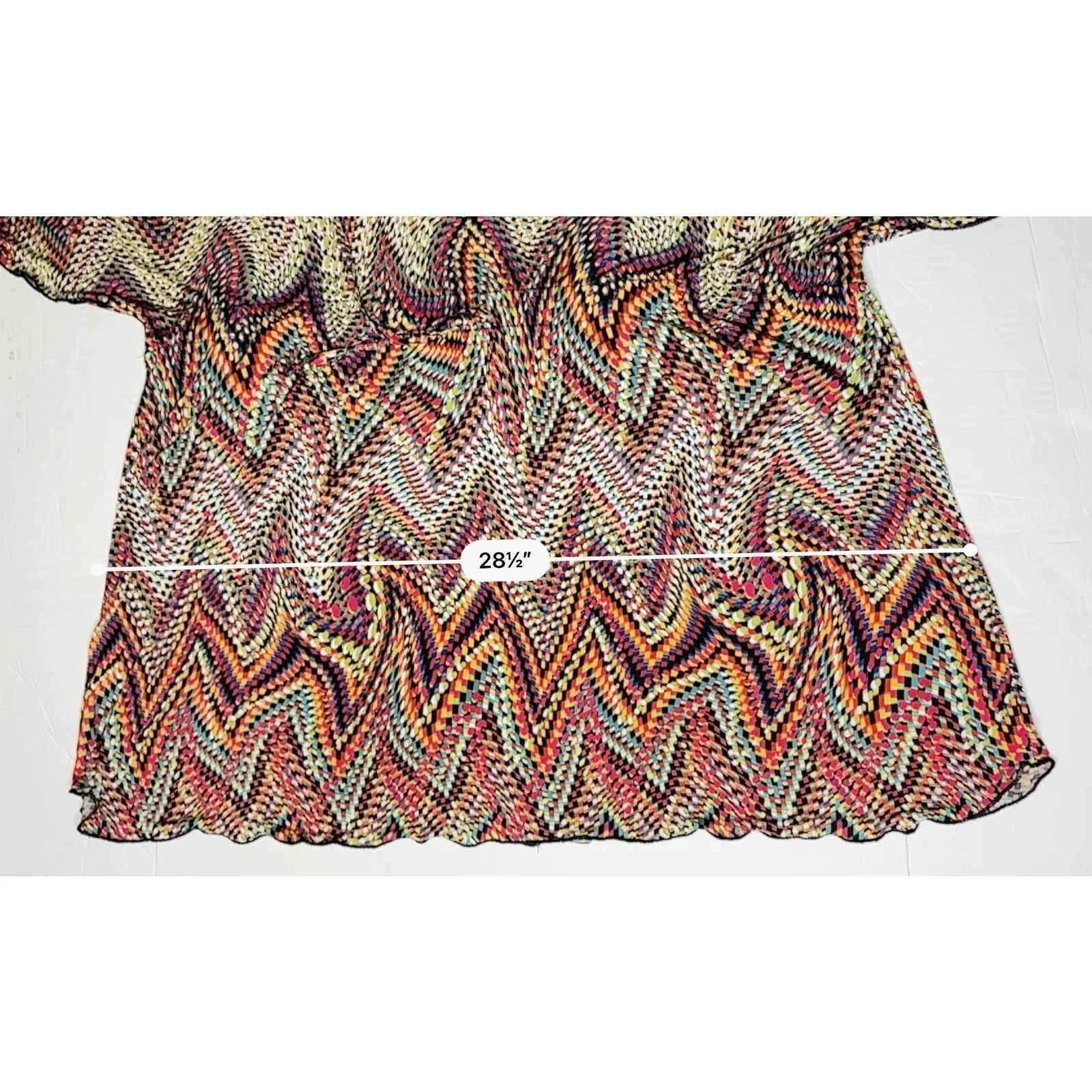 Always For Me Geometric Colorful Plus Size 1X Swim Coverup Dress Beach‎ Vacation - Image 6