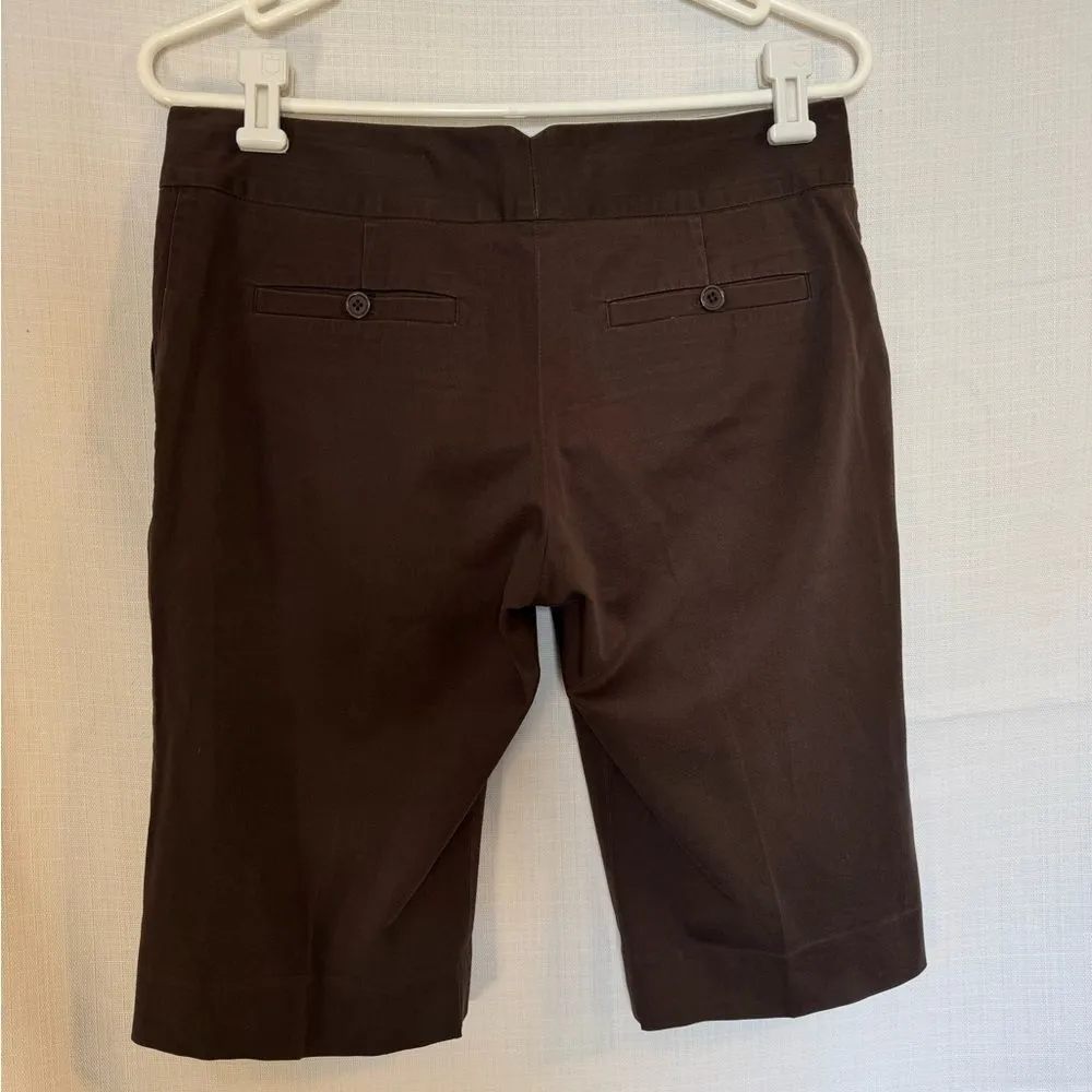 The Limited Classic Brown Cassidy Fit Women's Bermuda Shorts 6 - Image 3