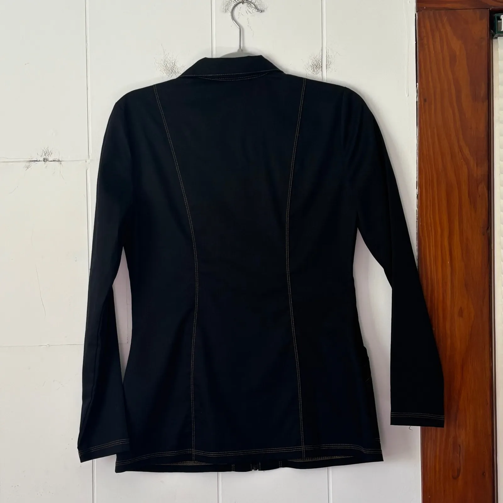 Dickies Womens Black Scrub Full Zip Jacket Size XS Nurse Work Uniform - Image 5