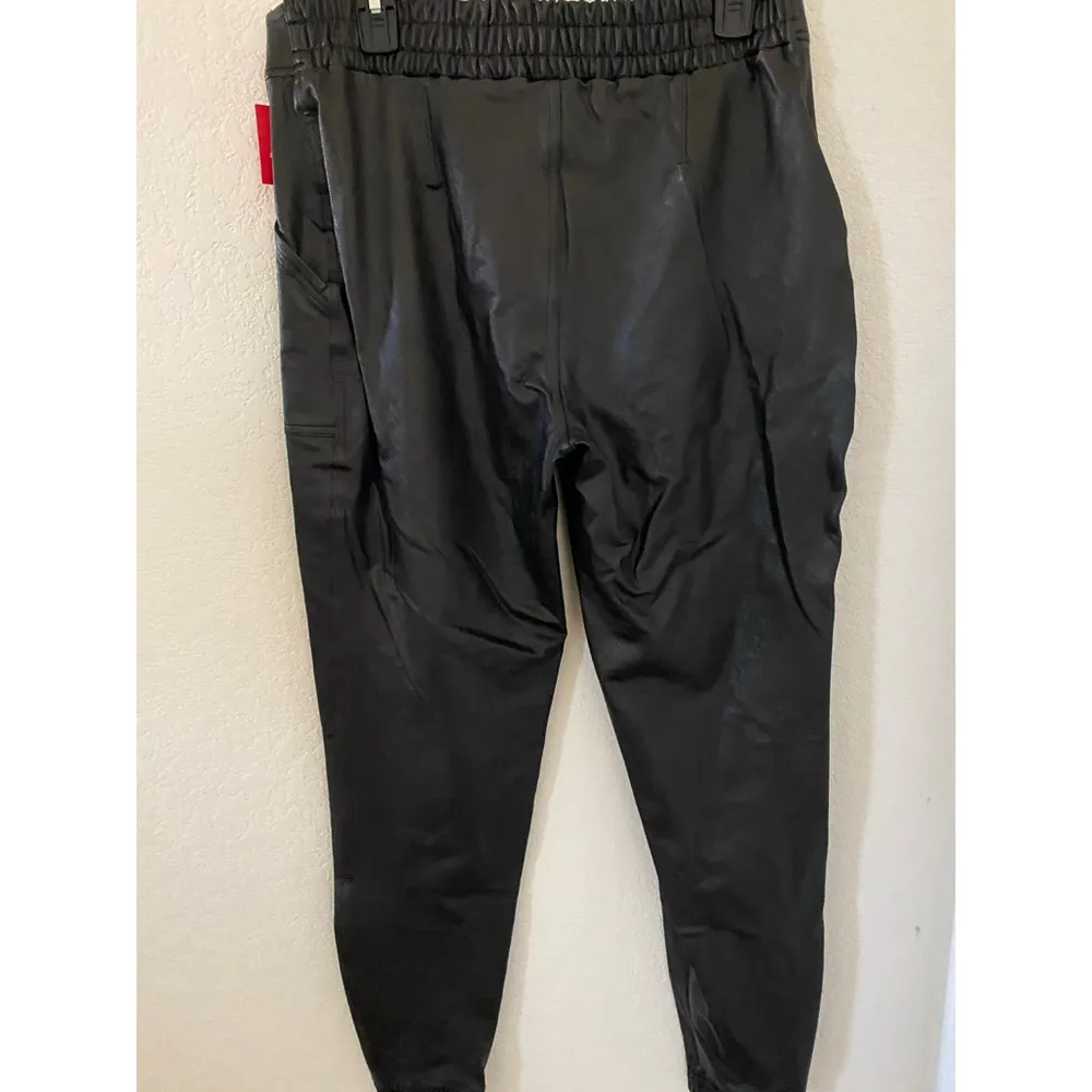 Spanx NWT  Leather Jogger Pants - Image 3
