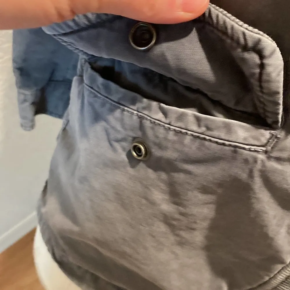 Melrose and Market Gray Women’s Zipper Jacket Hooded High Collar EUC Sz XS - Image 51