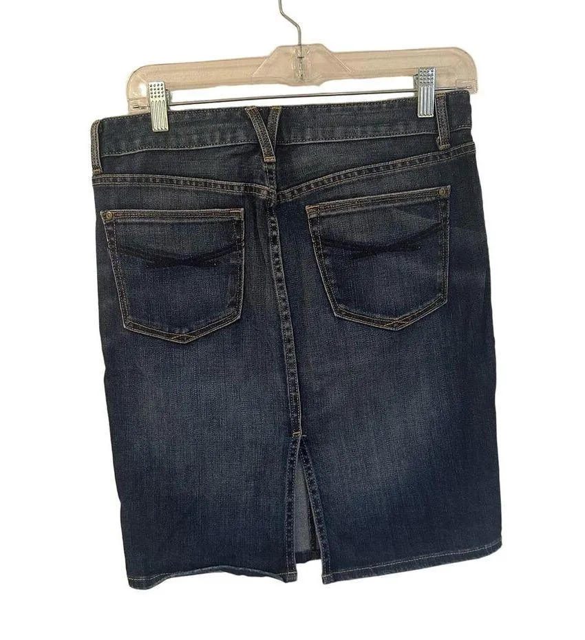 Women's Gap Denim Skirt sz 27 Women's Jean Skirt sz 4 Mini Skirt - Image 3