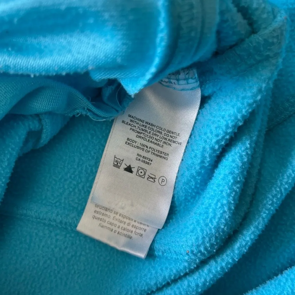 Columbia Vintage Y2K Women's Ski Jacket Bright Blue SZ S Full Zip-Up Cozy Preppy - Image 7