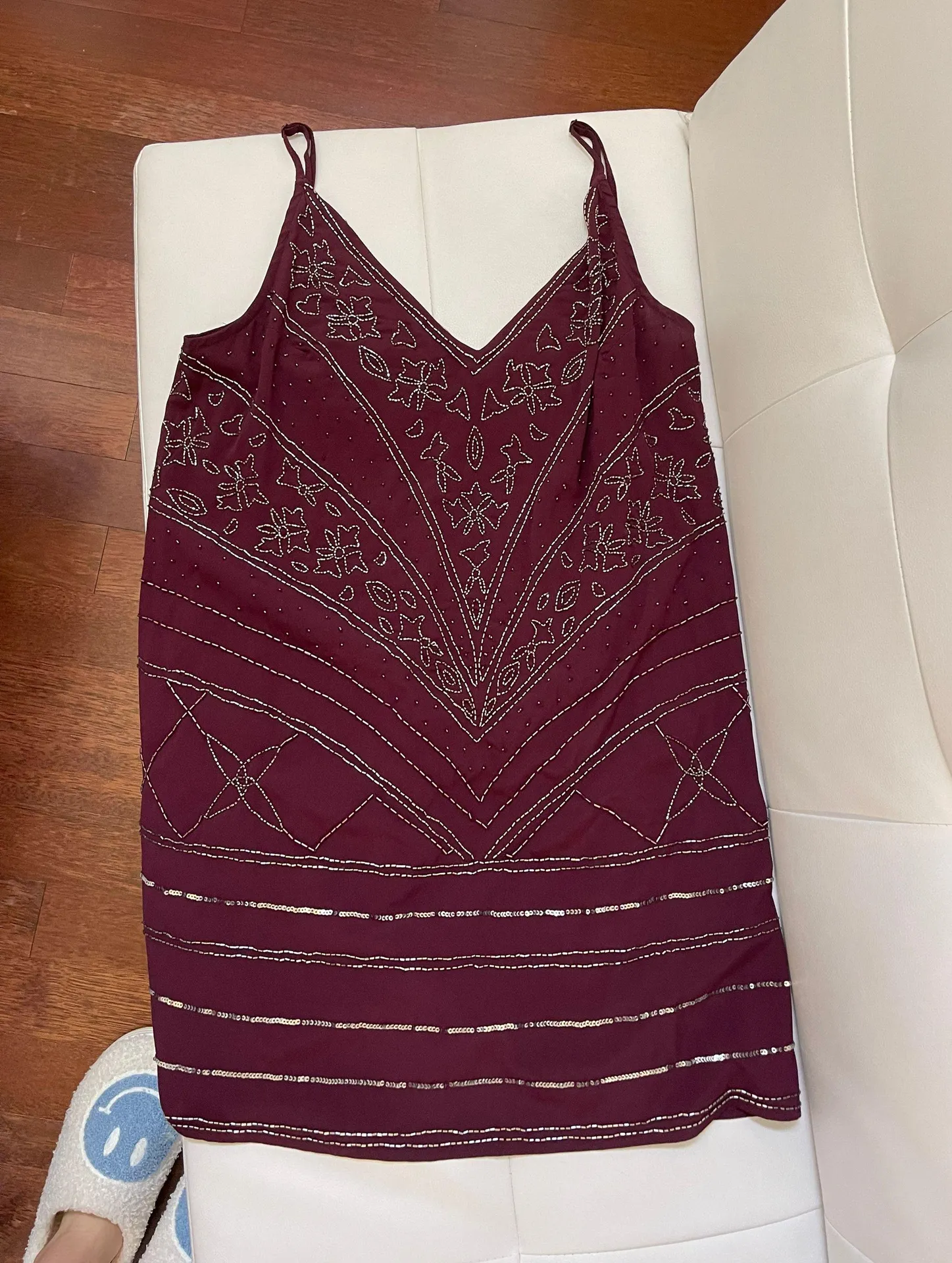 Beaded Slip Dress - Image 3