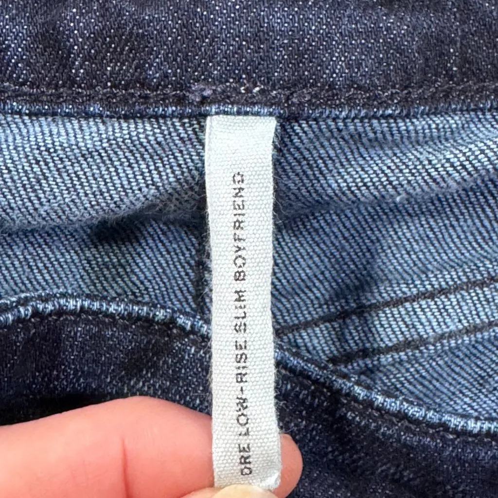 Rag & Bone Dre Low Rise Slim Boyfriend Jeans Sz 23 Esme - Image 10