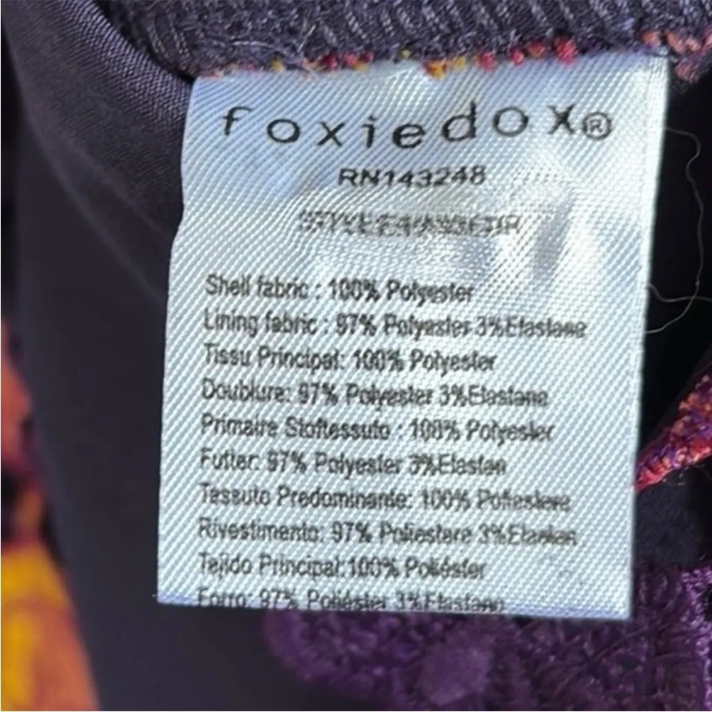 EUC Anthropologie Foxiedox Dolores Floral Crochet Dress Size 6 - Image 8