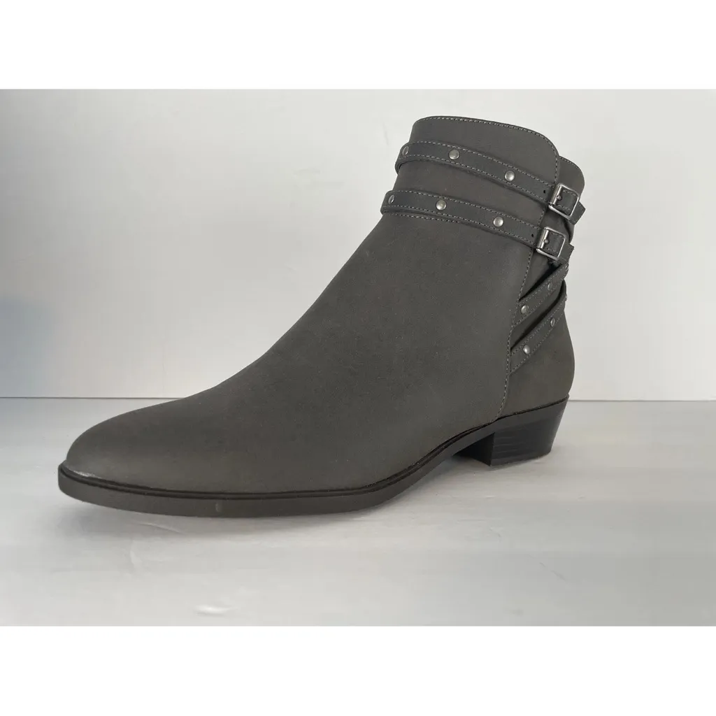 Chaps Shauna Women’s Sz 9.5B Heather Gray Ankle Boots - Image 5