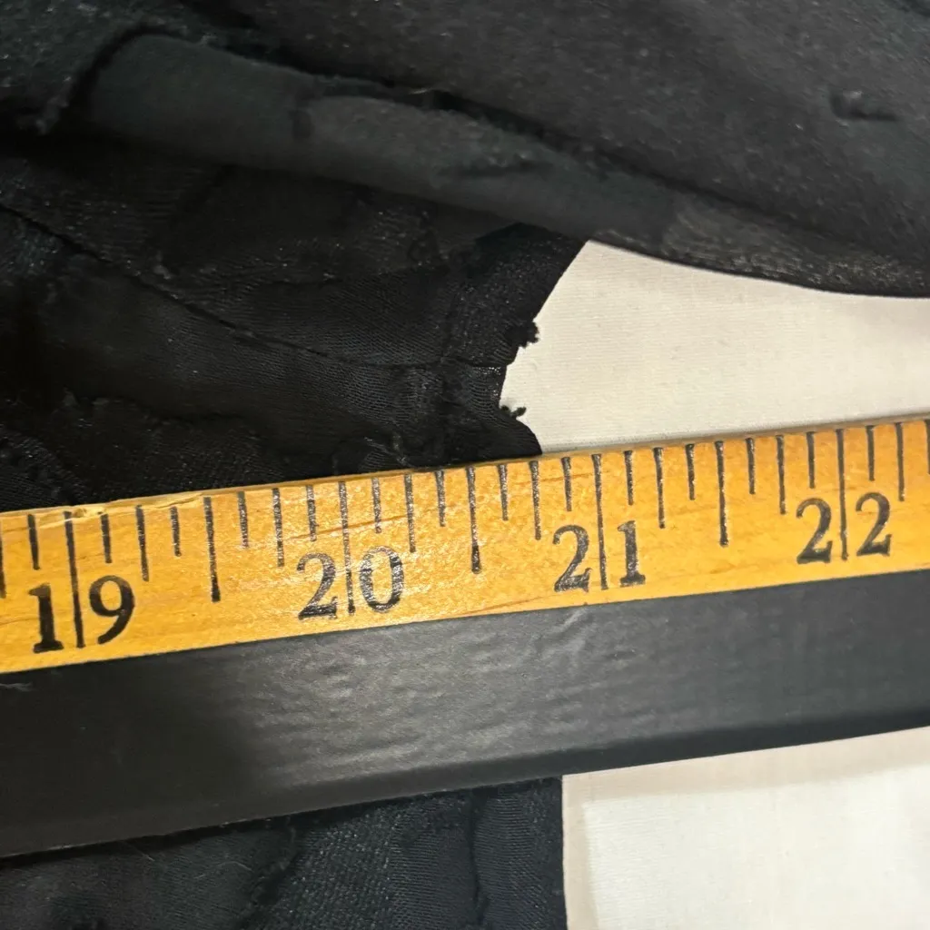 Nicola by EK Black Sheer top Women's Sz M Whimsigoth Steampunk Old Money Size M - Image 8