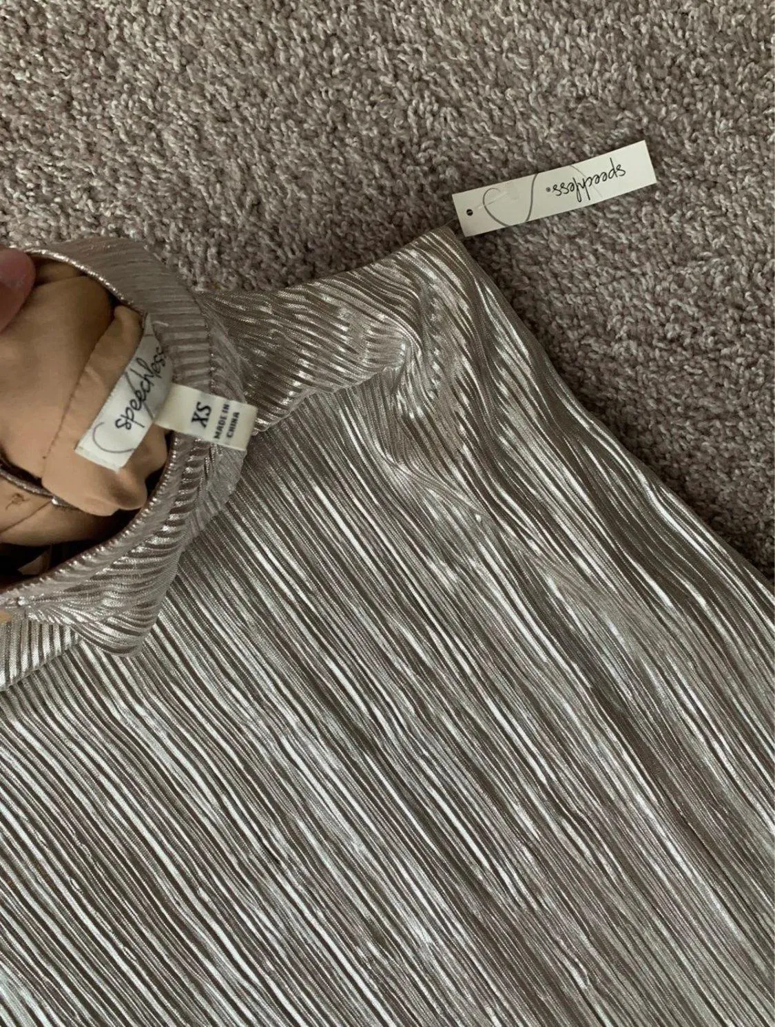 Speechless Gold Dress - Image 4