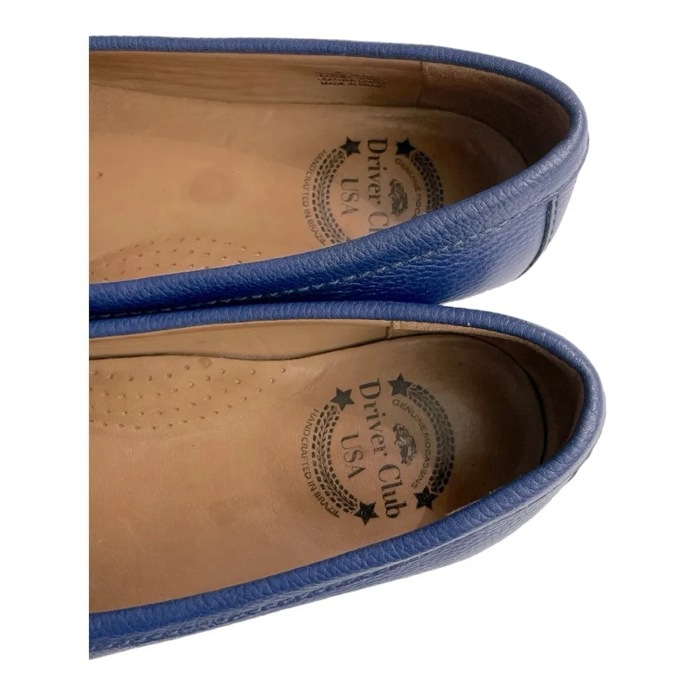 Driver Club Murray Hill Leather Loafer Blue 8.5 - Image 10