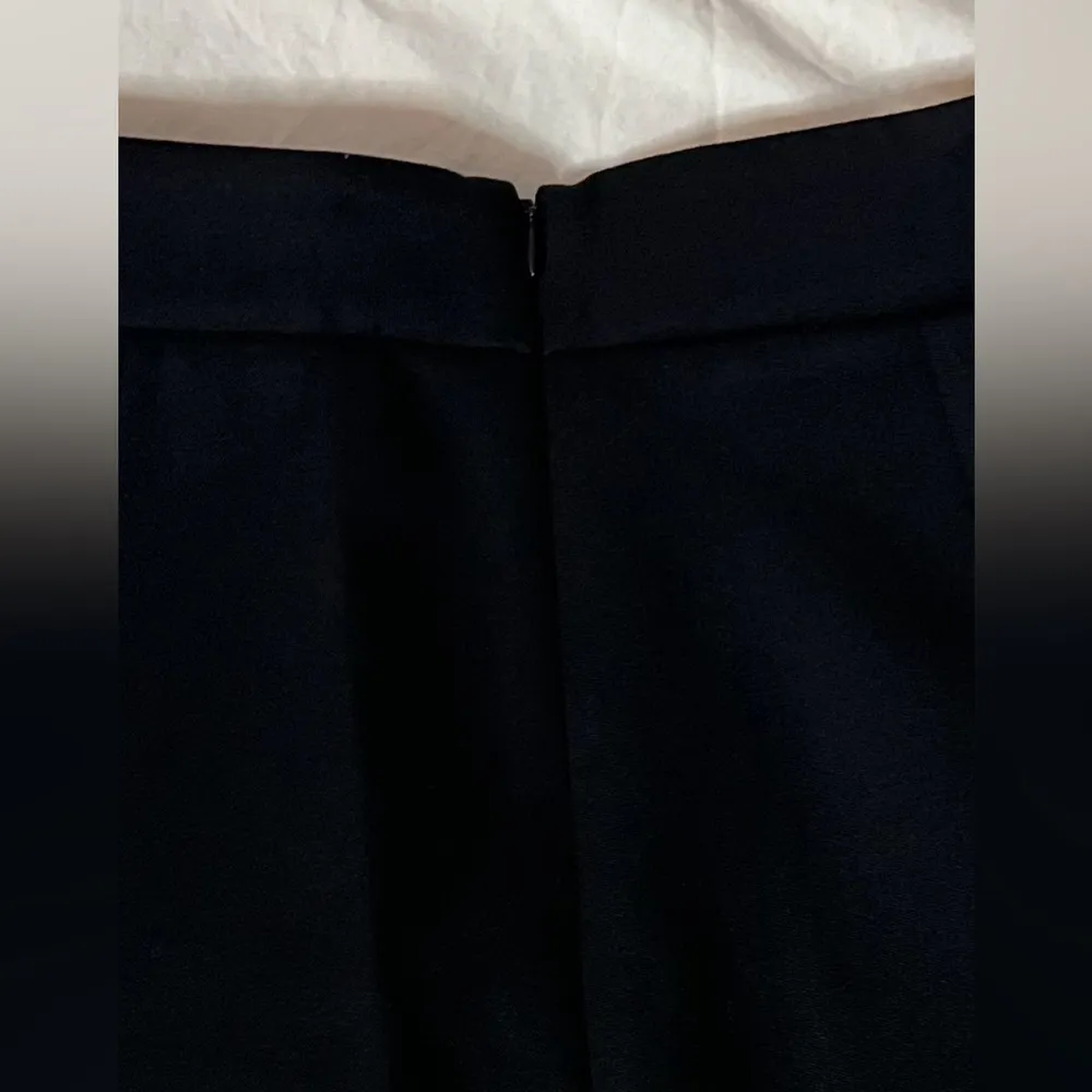 Miu Miu Black Mini Skirt with White Lace Trim and Rhinestone and Beading Small - Image 6