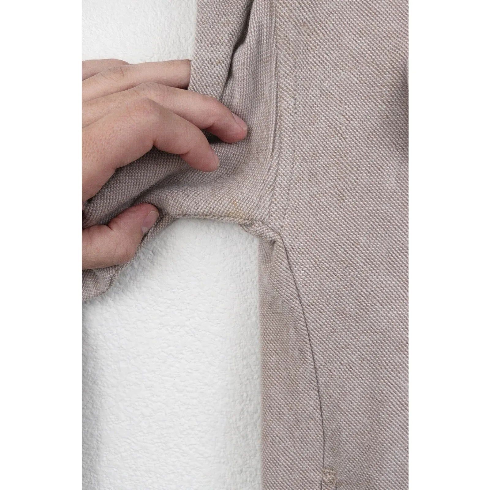 Hollister NWT Women’s Boyfriend Fit Button-Up Shirt Brown XS Utility Pocket - Image 8