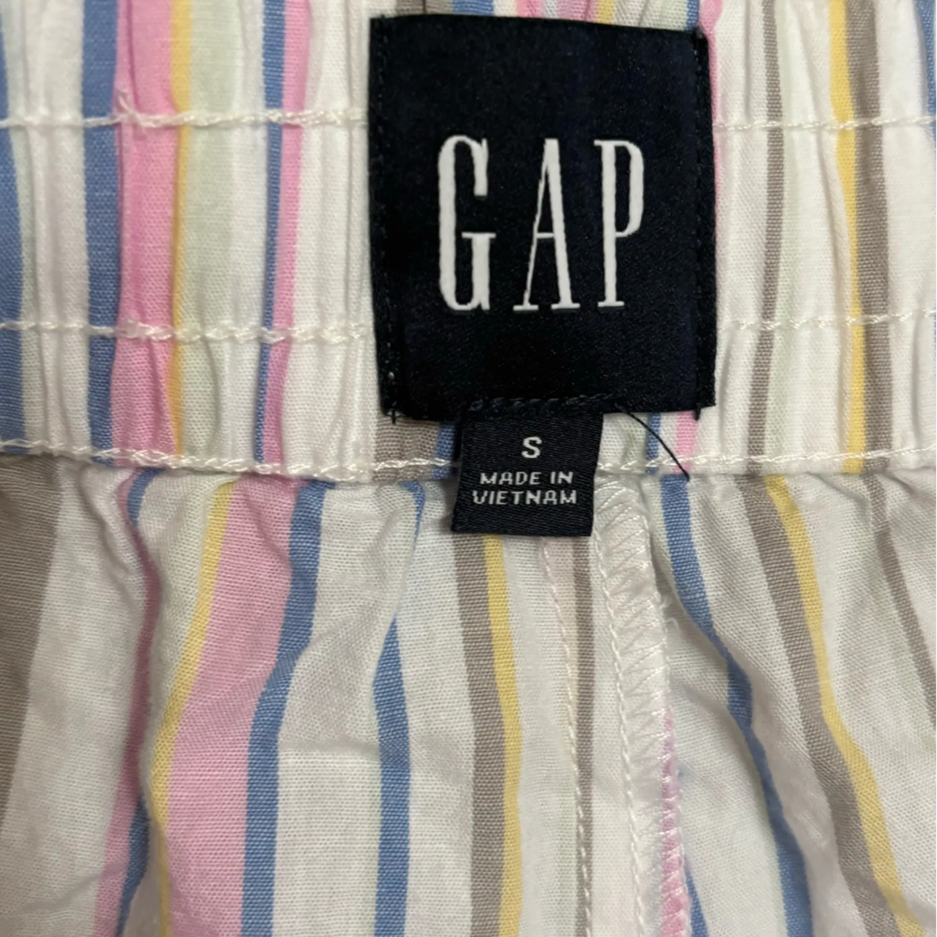 GAP Pastel Striped Pajama Pants Cotton‎ Size Small NWOT - Image 5