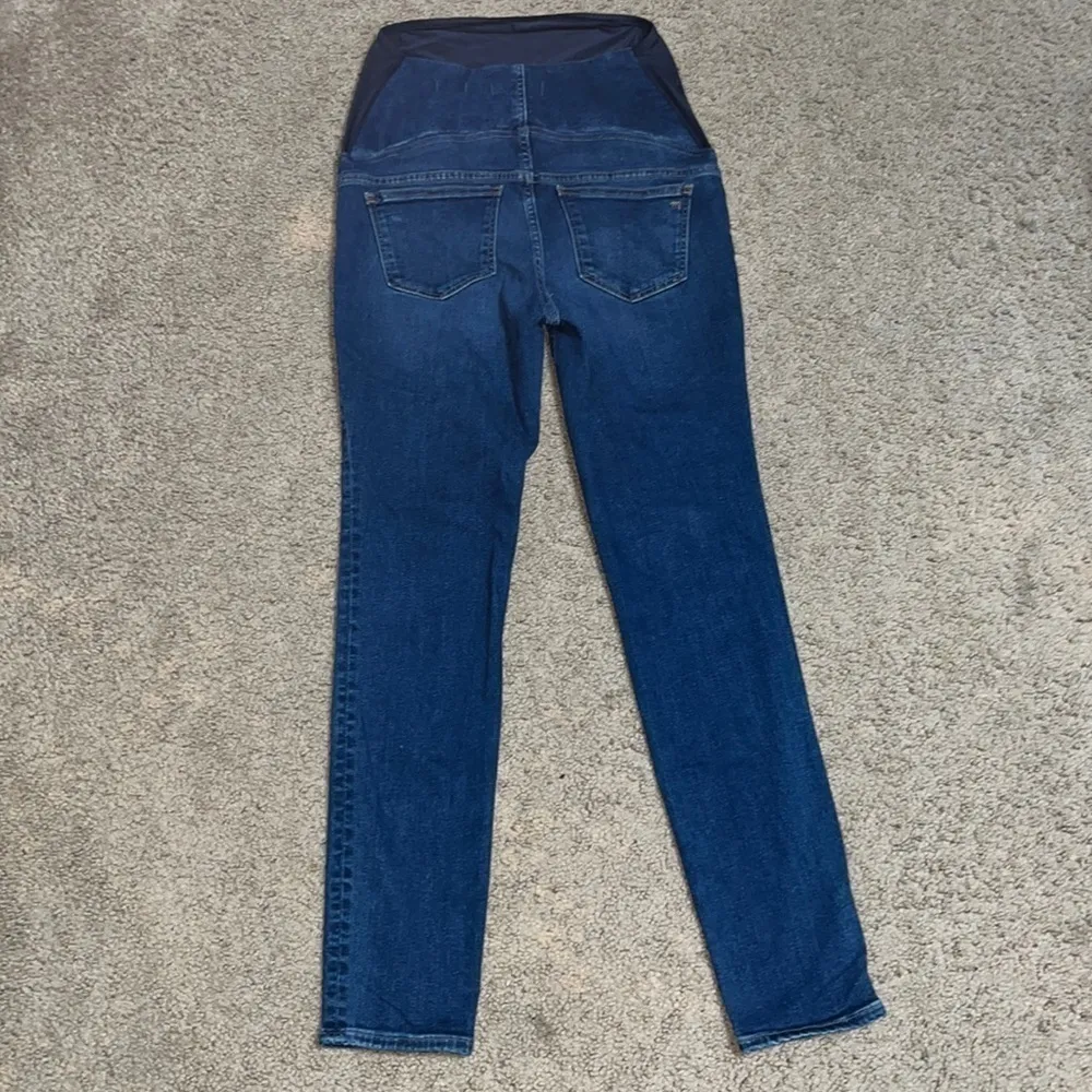 Madewell Maternity Over-the-Belly Skinny Jeans Blue Coronet‎ Wash 25 - Image 6
