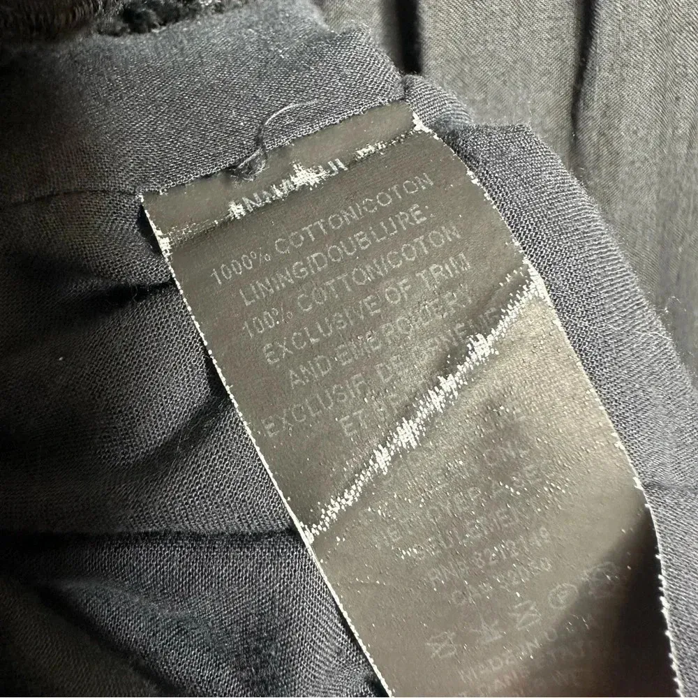 Anna Sui Anthropologie Black Sleeveless Eyelet Dress Size XS - Image 8