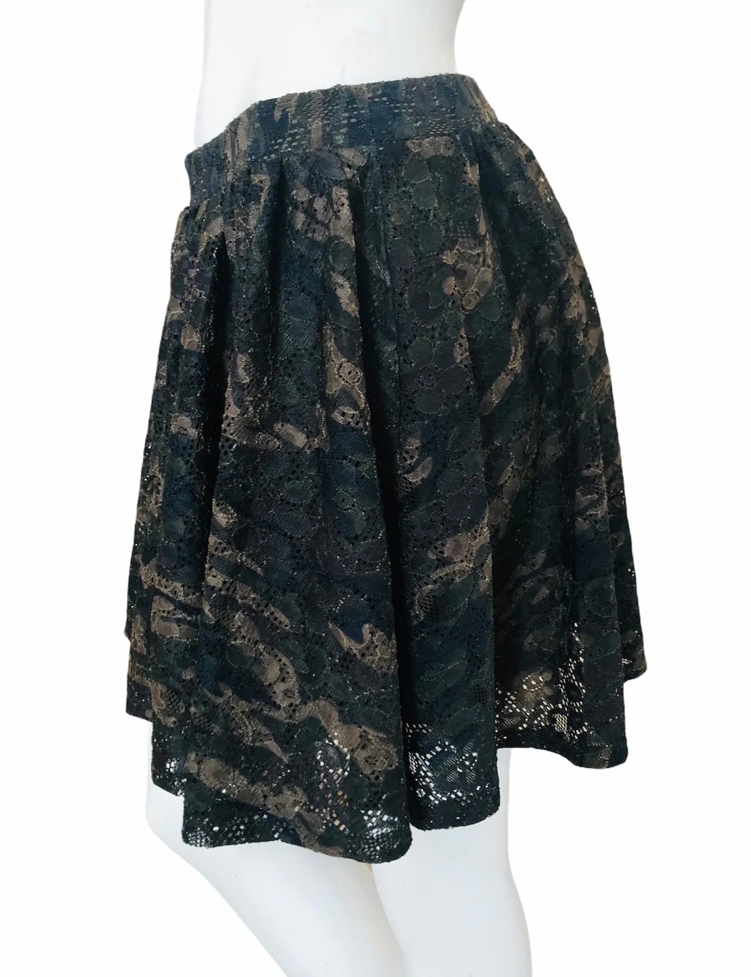 Camo Print Mini Skirt - Image 5