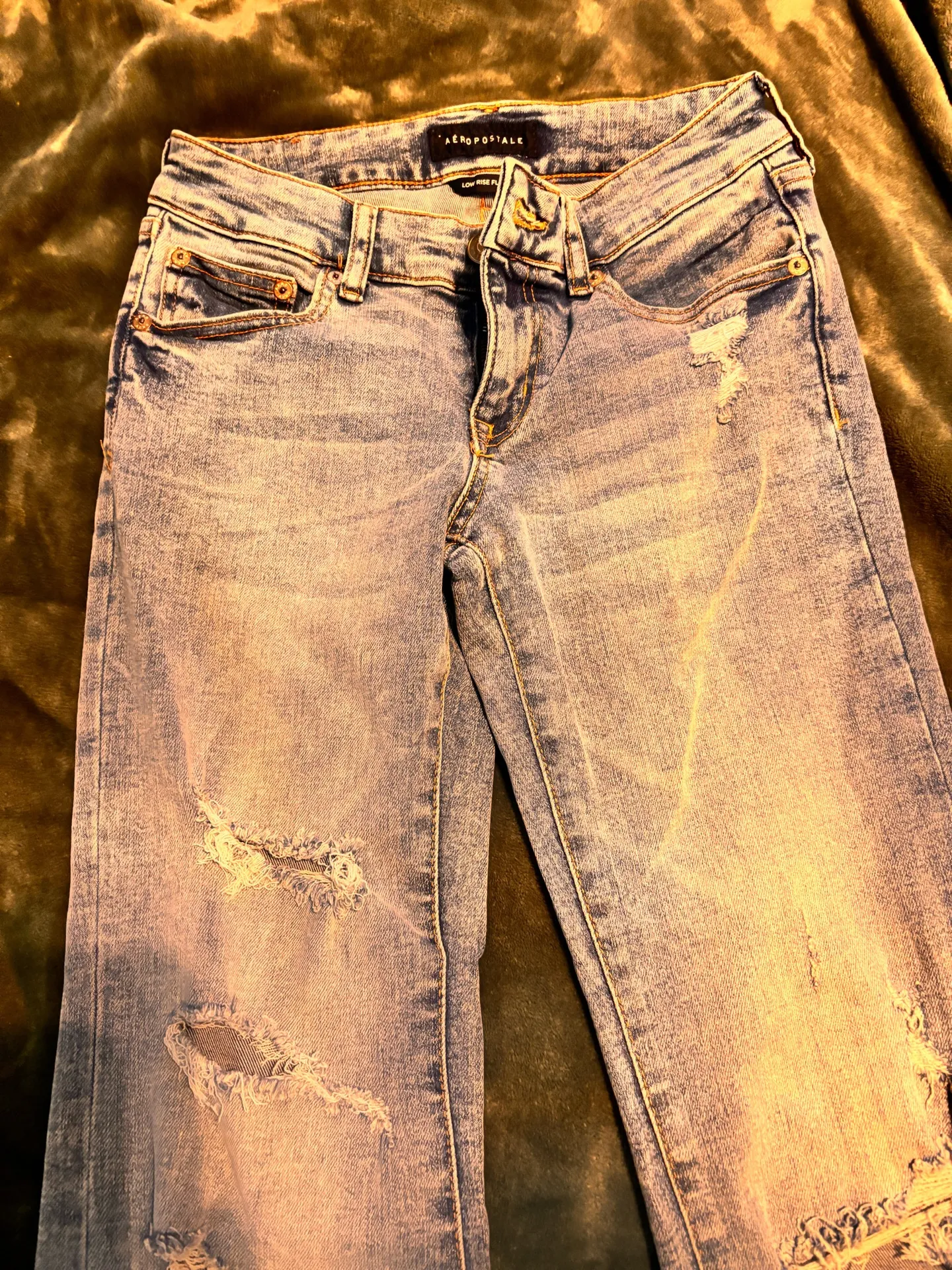 Aero low rise flare jeans  - Image 6