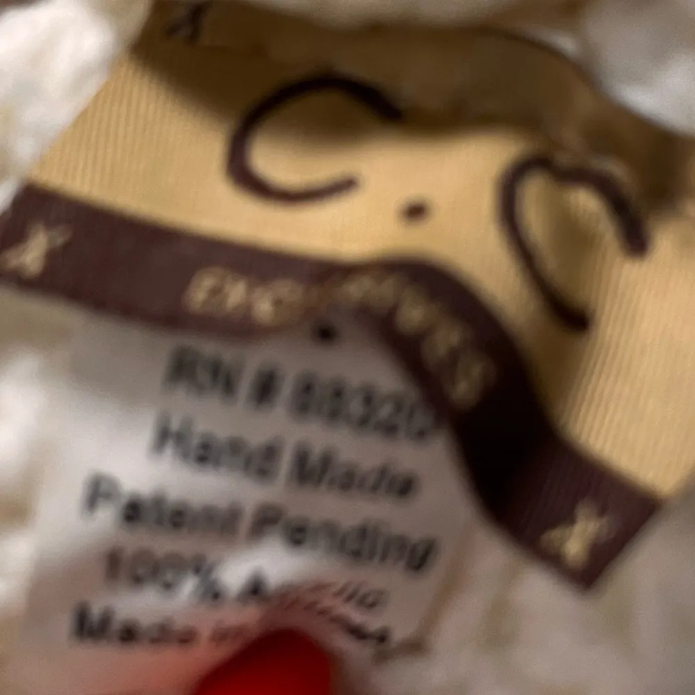 Cc Acrylic Knit Floral Sequence Head Band Ear Warmer White - Image 4