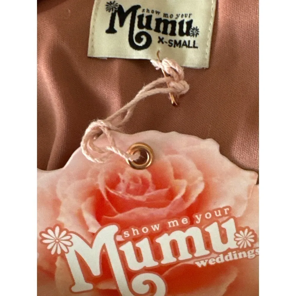 Show Me Your Mumu Kendall Maxi Dress Rustic Mauve‎ Crisp| XS| NWT - Image 14