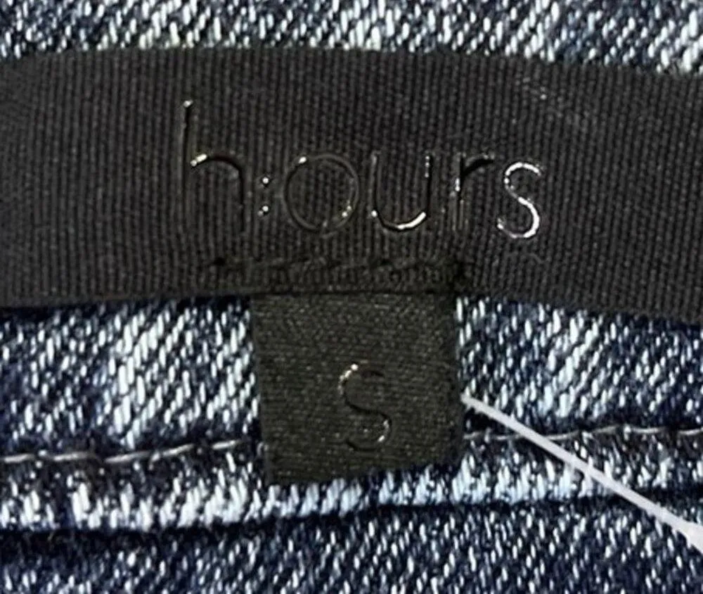 NEW Revolve h:ours Suki Gray Pocket Wrap Denim Cargo Micro Mini Jeans Skirt S - Image 7