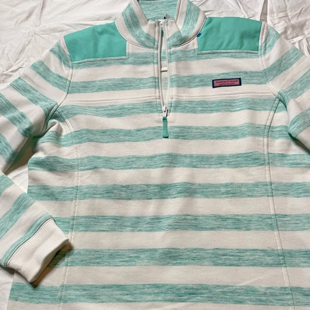 Vineyard Vines Space Dyed Shep Shirt Women’s Size Medium A13 - Image 5