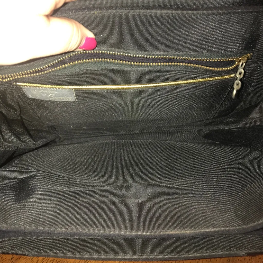 VINTAGE 1960'S CAPRICE ORIGINALS BLACK SUEDE & BROWN SNAKESKIN - Image 11