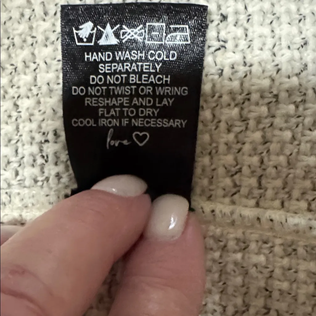 Chic Cream with Blue Trim Tweed Jacket with Fringe Trim - Image 5