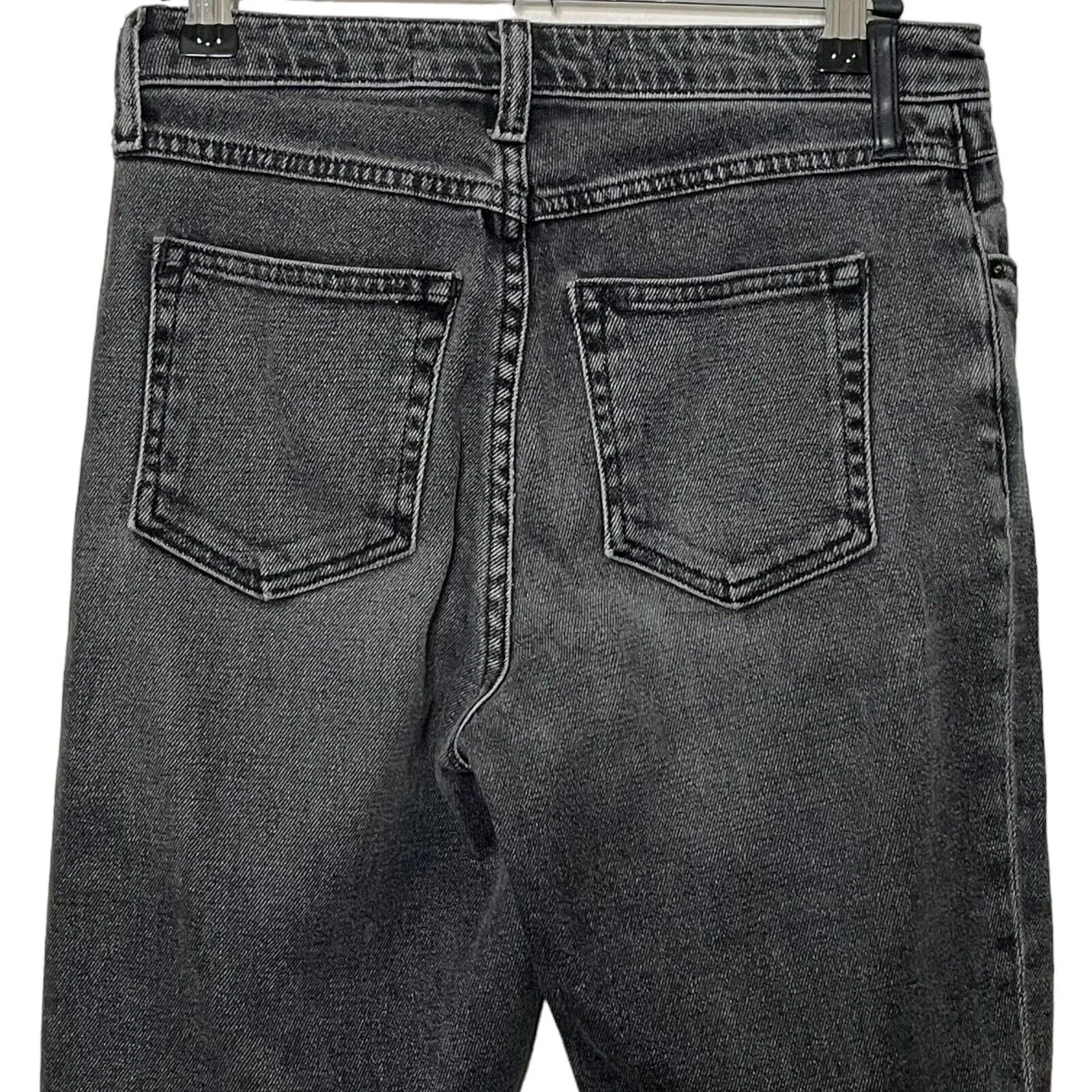 Alexander Wang Grip Skinny Jeans Women’s Size 25 Grey Fade High Rise Stretch - Image 6