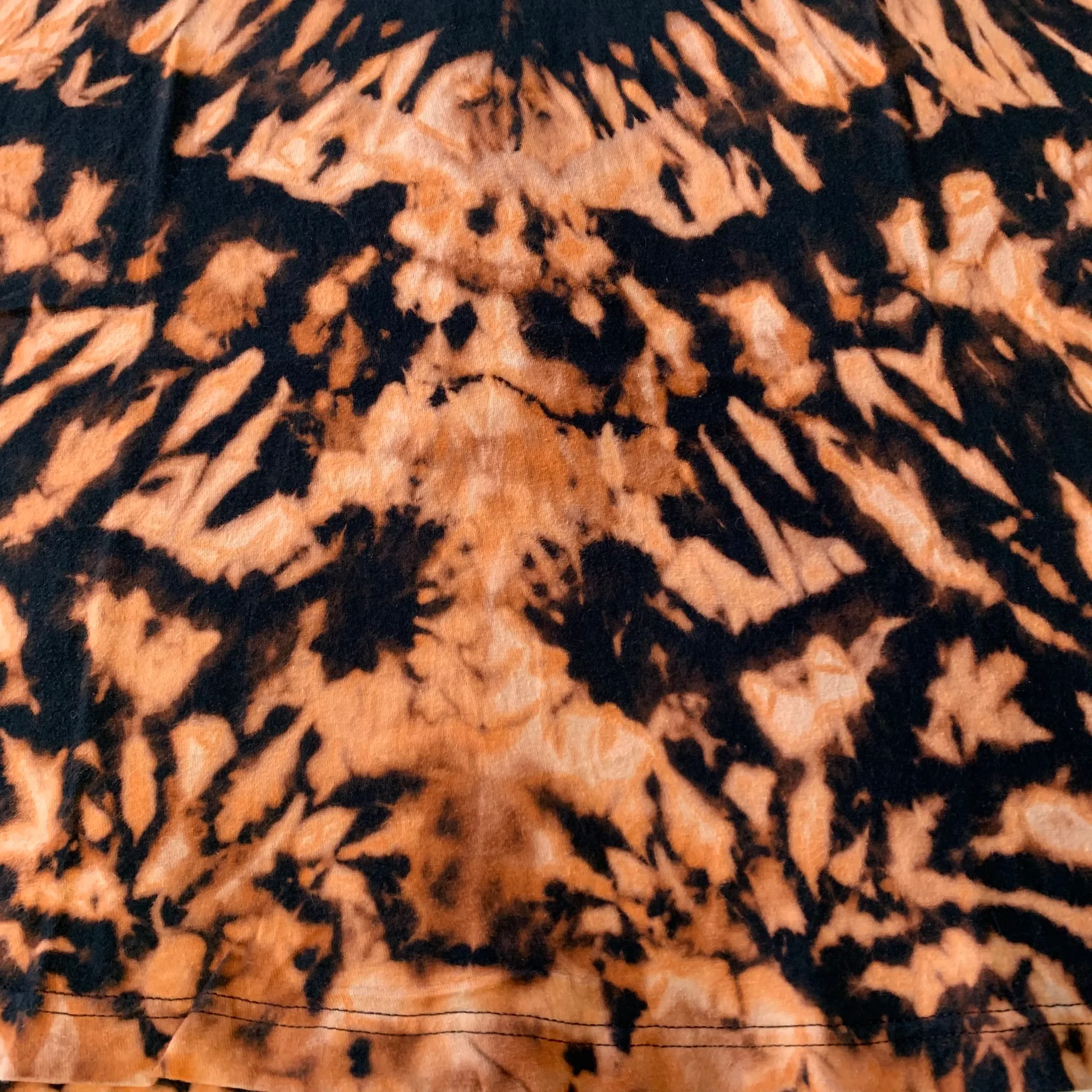 BATMAN Custom Black Bleach T Shirt / One Of A Kind Piece Size L - Image 8