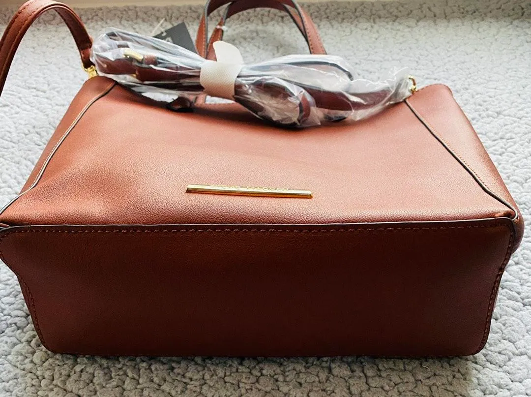 Steve Madden Brown Tote Bag By - Image 3