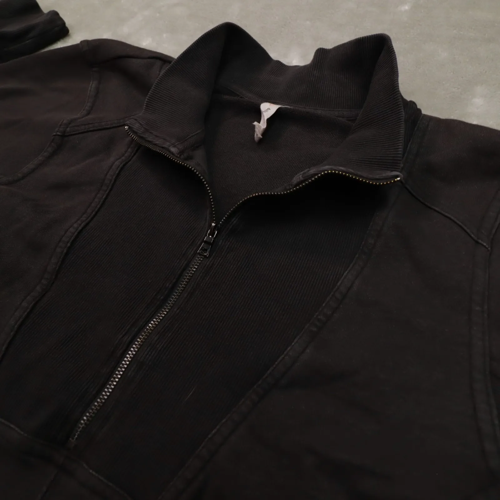 Daily Practice Anthropologie Half Zip Tunic Sweatshirt Dress Grey Women's - Image 2