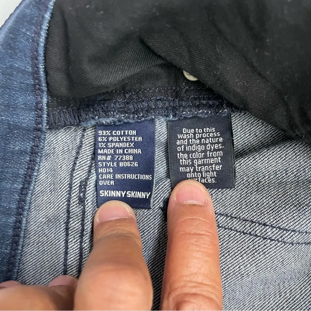 Madewell Women's Skinny
Skinny Blue Denim Jeans Size
27 Zipper On Leg Mid Rise - Image 8