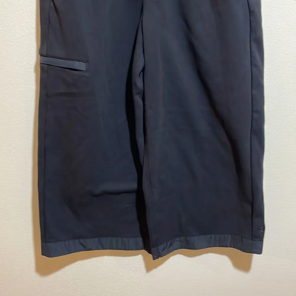 Athleta Triumph Hybrid Wide Leg Crop Black Gaucho Pants Size XS 533711 2023 - Image 9