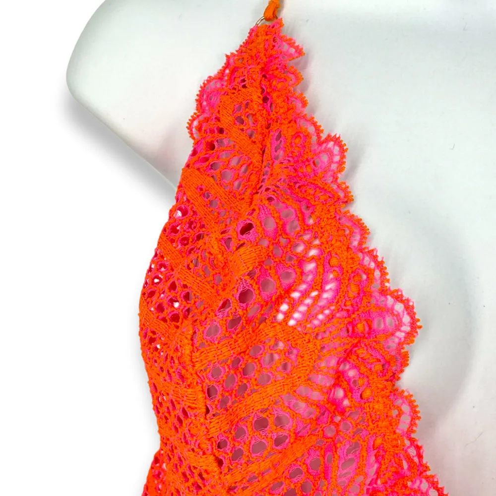 Savage X Fenty: By Rihanna | Plus Size 2X | Stranded In Lace Crochet Teddy - Image 5