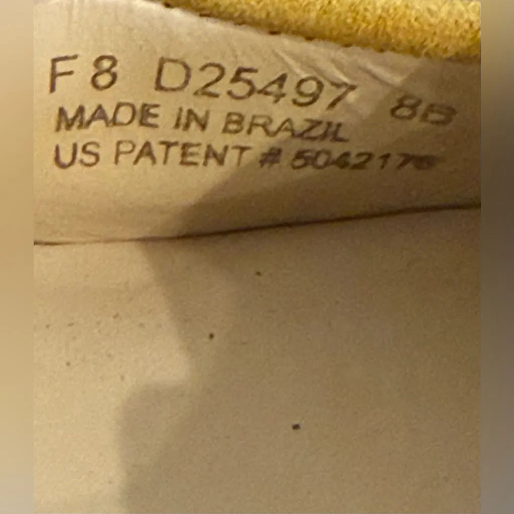 Cole Haan Wedges Shoes Women's 8B F8 D25497 Mustard Yellow Work Business Casual - Image 10