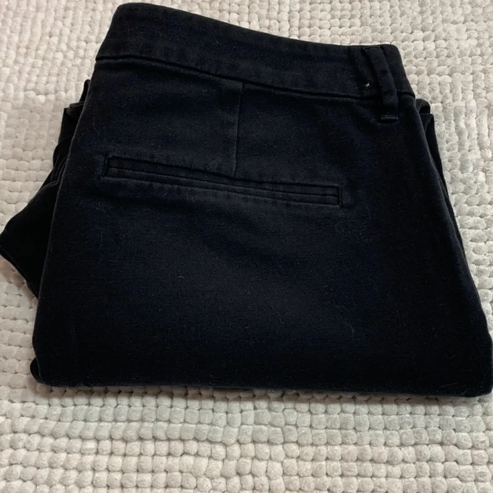 Women's Old Navy Harper Black Twill Ankle Cropped Pants Size 12 GUC #7958 - Image 8