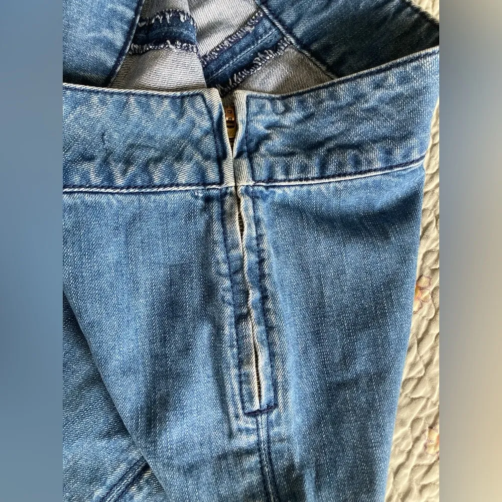 Free People denim mini skirt - Image 4