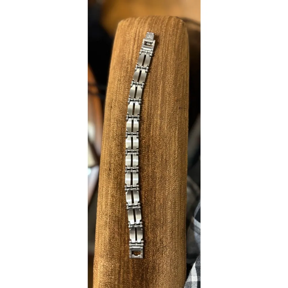 Men's Unbranded Bracelet Silver 7 inches - Image 2
