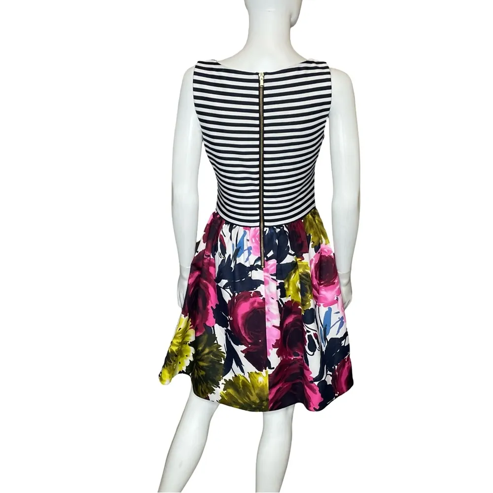 Just Taylor Stripe and Floral Print A - Image 5