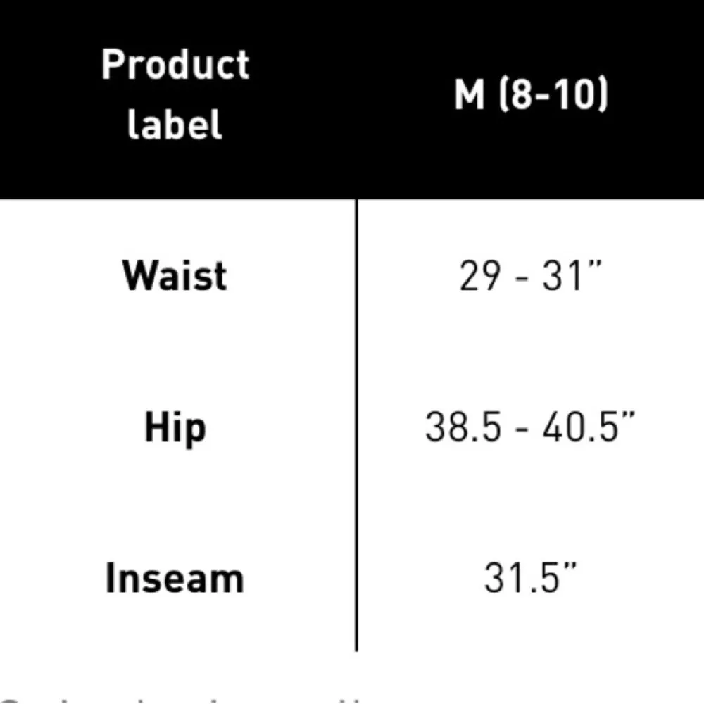 Adidas X Stella McCartney TrueStrength Seamless Short Tights Women's Medium Black - Image 12