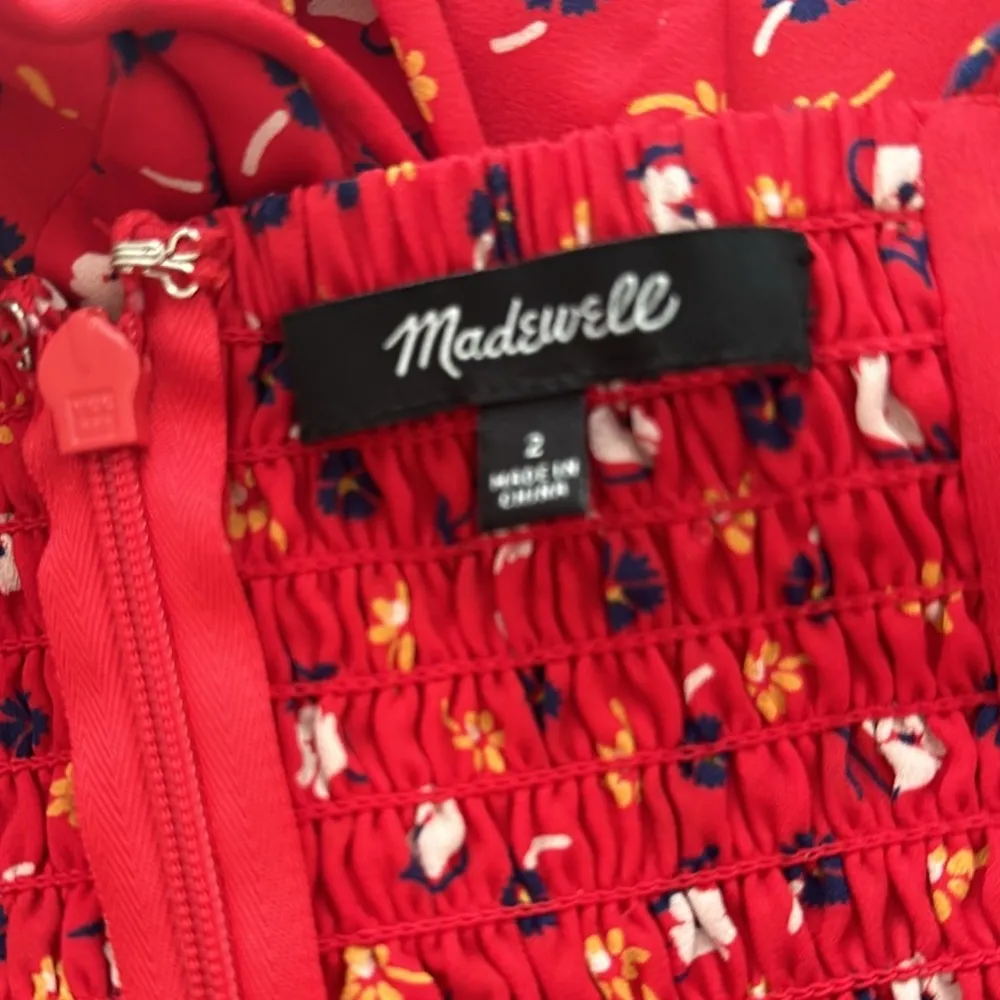 Madewell | Ruched Wide Leg Jumpsuit - Image 4