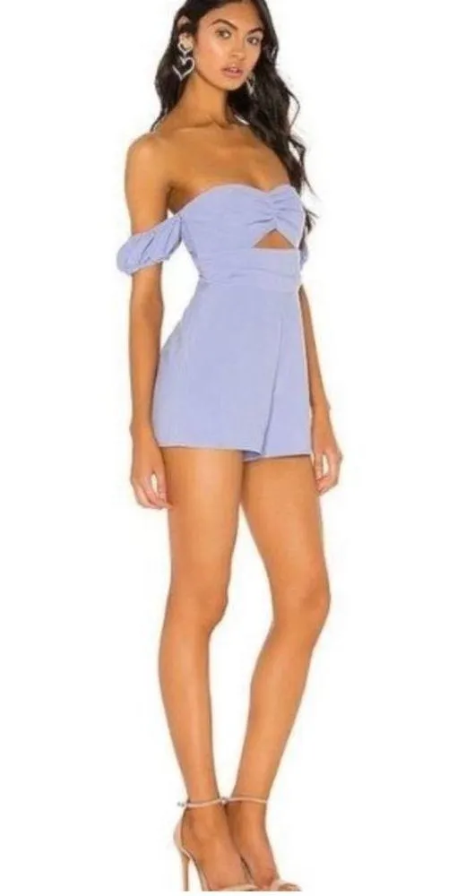 NBD White Ruffle‎ Sleeve Classy Romper ( S ) - Image 7