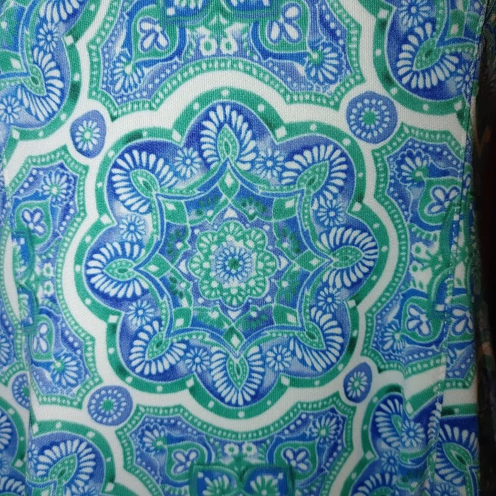 Roz & Ali Sleeveless Mini Dress Women's Casual Zipper Knee  Size 4 - Image 8