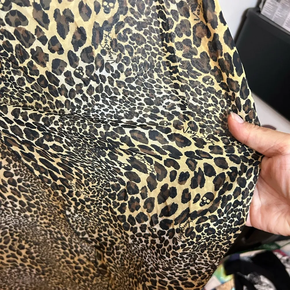 Victorias Secret Animal Print Sheer Swim Cover - Image 5