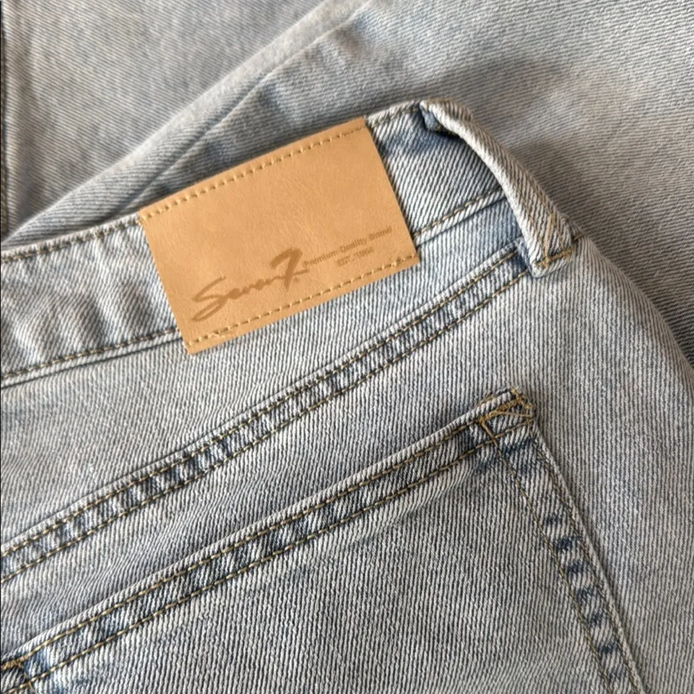 Seven7  Straight Light blue Denim Jeans - Image 6